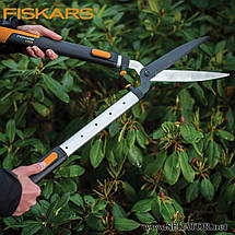 Телескопічні ножиці для кущів Fiskars / Фіскарс SmartFit 114800, фото 6