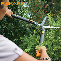 Телескопічні ножиці для кущів Fiskars / Фіскарс SmartFit 114800, фото 3
