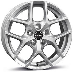 Диски Borbet Y колір Hyper Silver параметри 7J x 16" 5x 112 ET 48