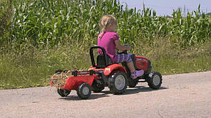 Дитячий трактор на педалях Falk 961AM CASE IH, фото 2
