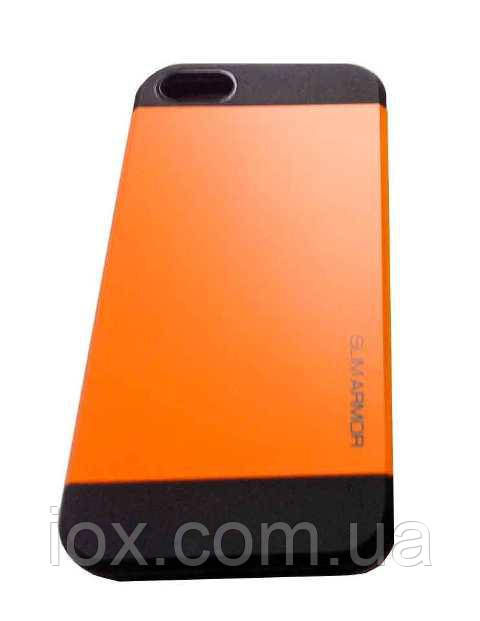 Комбінований захисний чохол для Iphone 5/5S силікон + пластик