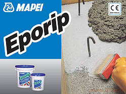 Епоксидний клей для з'єднання старого і свіжого бетону, заповнення тріщин в стяжках Eporip Mapei.2 кг.