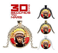 Кулон 30 seconds to Mars с Джаредом Лето в индейском стиле