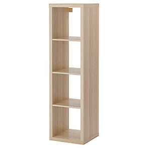 КАЛЛАКС Стелаж, під білений дуб, 42x147 см 40324516 IKEA, ІКЕА, KALLAX, фото 2