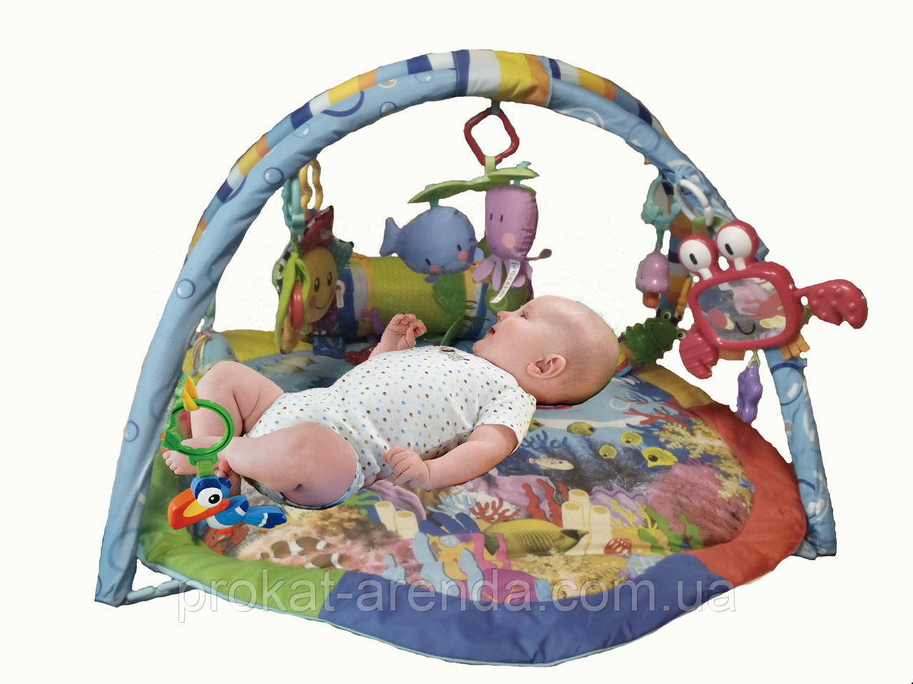 Розвиваючий килимок Baby Einstein "Морські дива", фото 1