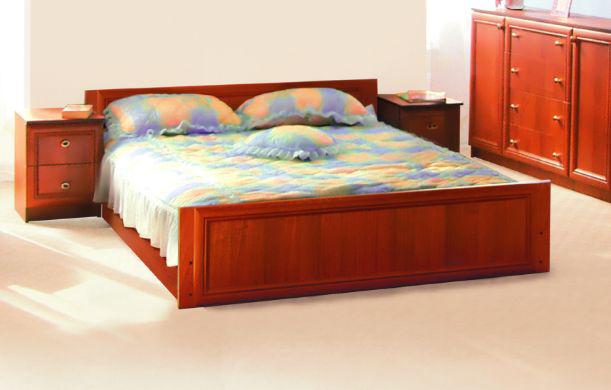 Модульна система для спальні «Лотос» Світ Меблів РКММ 2сп ліжко (1,6 м), яблуня