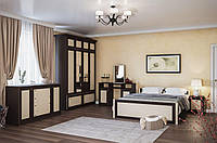 Модульная система для спальни «Лотос» Мир Мебели РКММ Комплект, темный/светлый венге