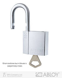 Замок навісний ABLOY pl330 classic 2key cls_c nr_shackle 25мм 8мм BOX