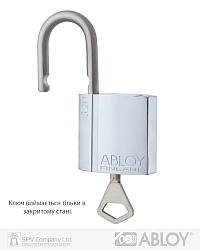 Замок навісний ABLOY PL320 CLASSIC 2KEY CLS_C NR_shackle 20мм 5мм BOX