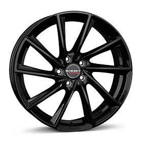 Диски Borbet VTX колір Black Glossy параметри 8J x 18" 5 x 112 ET 37
