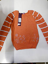 Кофта літня дівч. ЛюТик КД190, 92 бірюза вязка відємний рукав