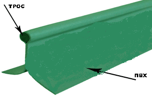 Шнур ПВХ под крепление ликтрос для надувных лодок ПВХ - фото 4 - id-p674951993