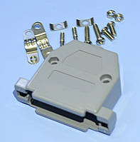 Корпус до роз'єма DB-25, пластик, Китай 4-0003