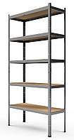 Стелаж металевий Стеллаж Стелажі полиці з ДСП 180х90х40 175кг на полку Стелажі Стелаж магазинний Стеллажи