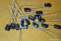 Электролитические конденсаторы 10 мкф x 25 В - 5x4 мм 105 °C JNE