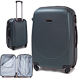 Чемодан дорожній з полікарбонату WINGS 0912 малий зелений, фото 3