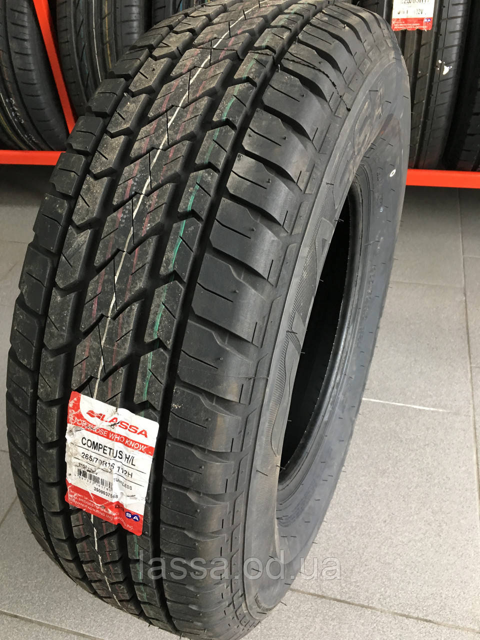 Шина Lassa Competus H/L 265 / 70 R16 112H (Туреччина 2022)