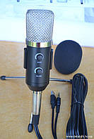 Студийный конденсаторный микрофон МК-F100TL - черный, белая сетка
