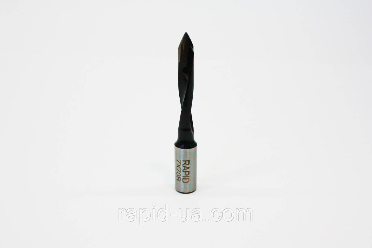 Свердло наскрізне Т 5 мм, L 70 мм, Rapid праве. для свердлильно-присадних верстатів