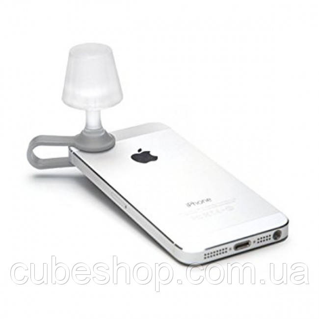 Мінінічник для смартфона Luma Peleg Design (сірий), фото 1