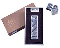 USB зажигалка в подарочной упаковке "Hasat" (Двухсторонняя спираль накаливания)