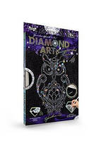 Набір для творчості Алмазна картина Diamond Art 02 Сова Danko Toys