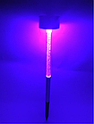 Газонний світильник 6 шт/уп. на сонячній батареї "Бульбашки" RGB CAB117 метал, фото 6
