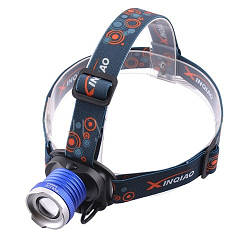 Ліхтар на лоб 12v Police 6807B-T6, zoom