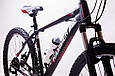 Гірський велосипед Найнер HAMMER-29 Чорно-синій Японія Shimano на зріст від 190 см Чорно-Червоний, фото 3