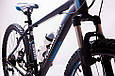Гірський велосипед Найнер HAMMER-29 Чорно-синій Японія Shimano на зріст від 190 см, фото 3