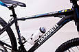 Гірський велосипед HAMMER-27,5 Чорно-синій Японія Shimano на зріст від 160 см до 190 см, фото 6