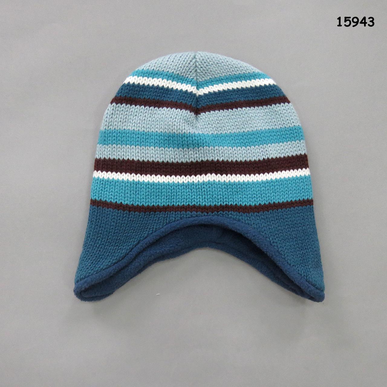 Тепла шапка для хлопчика. 44-50 см