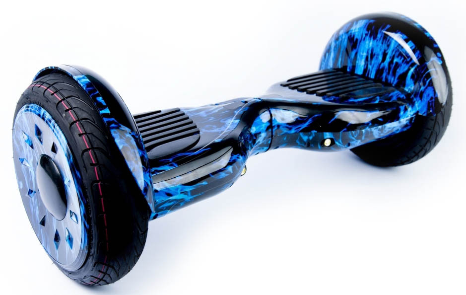 Гіроскутер гіроборд 10.5 дюймів з самобалансом Оригінал Smart Balance Wheel Синє полум'я