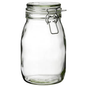 КОРКЕН Банку з кришкою, прозоре скло, 1.8 л 70213550 IKEA, ІКЕА, KORKEN, фото 2