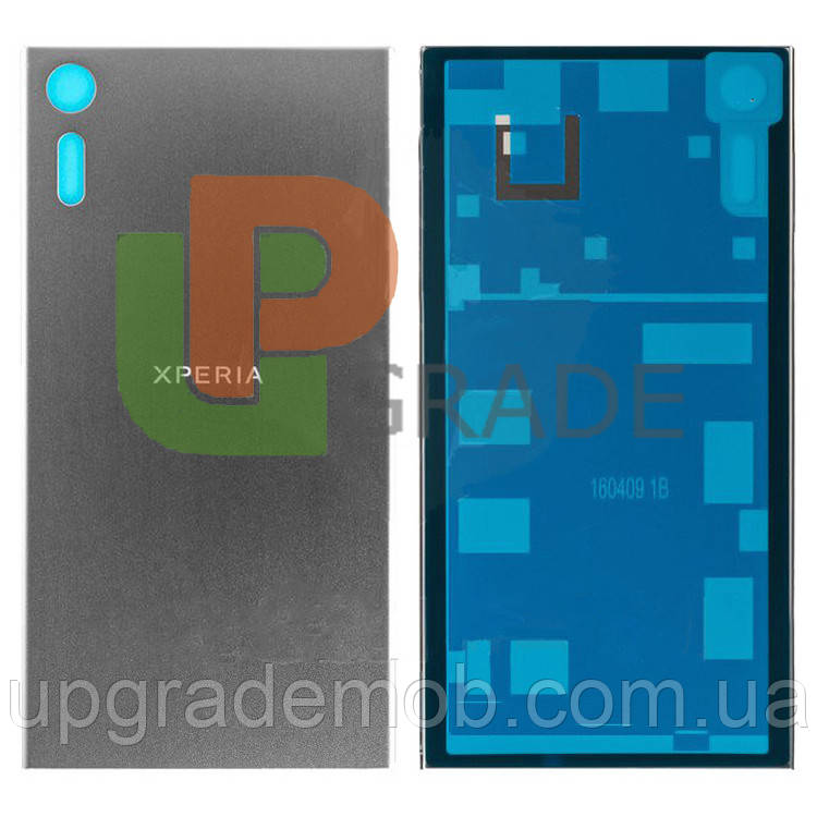 Задня кришка Sony F8331 Xperia XZ/F8332 срібляста Platinum оригінал
