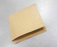 Пакет бумажный -уголок 17х17 см., 38 г/м2, 2000 шт. бурый крафт (33000)