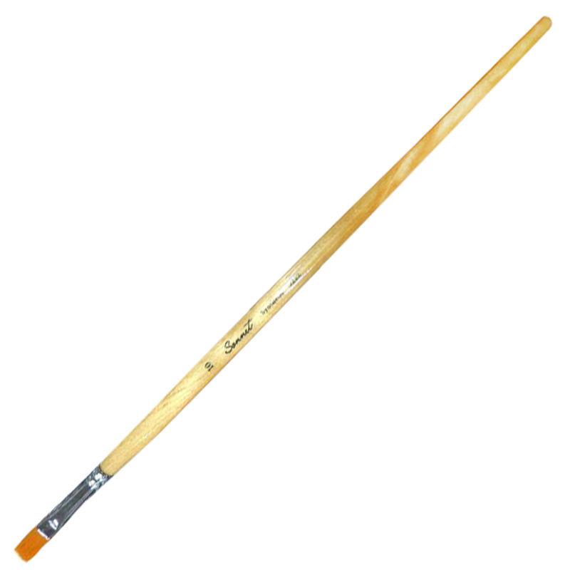 Пензель Сонет Синтетіка плоска. д.р., фото 1