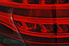 Задні ліхтарі стопи тюнінг Mercedes W212 червоні з білою смугою, фото 4