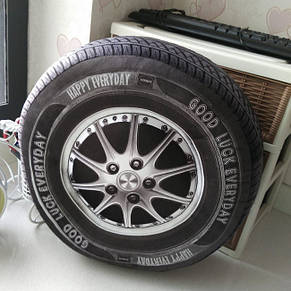 Декоративна 3D подушка Шина, фото 3