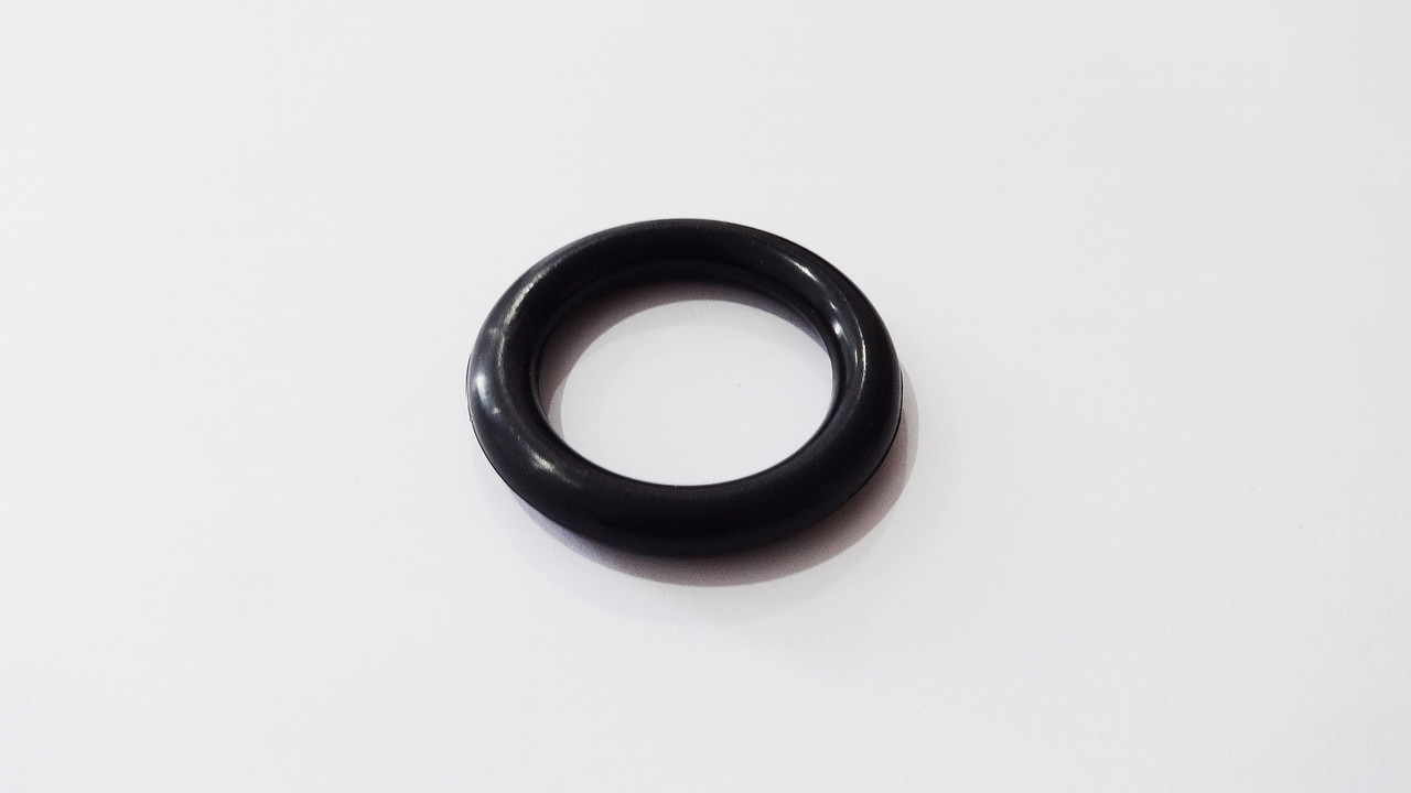 Кільце для карниза чорне пластикове, фото 1