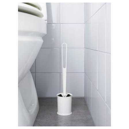 ТАККАН Щітка для унітазу, білий 40324314 IKEA, ІКЕА, TACKAN, фото 2