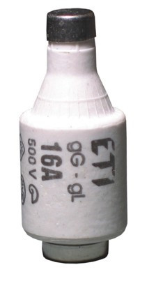 Запобіжник D II DZ 16A/500V (E27), фото 1