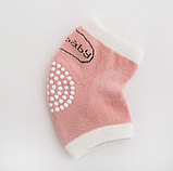 Антиковзні наколінники для повзання Рожевий (01101), фото 2