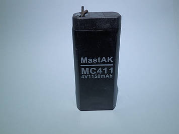 Акумулятор MastAK МС411 (4V 1,1 Ah)