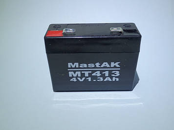 Акумулятор MastAK МТ413 (4V 1,3 Ah)