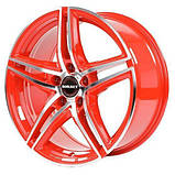 Диски Borbet XRT колір Racetrack Red Polished параметри 8Jx 18" 5 x 114.3 ET 35, фото 2