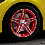 Диски Borbet XRT колір Racetrack Red Polished параметри 8Jx 18" 5 x 114.3 ET 35, фото 3