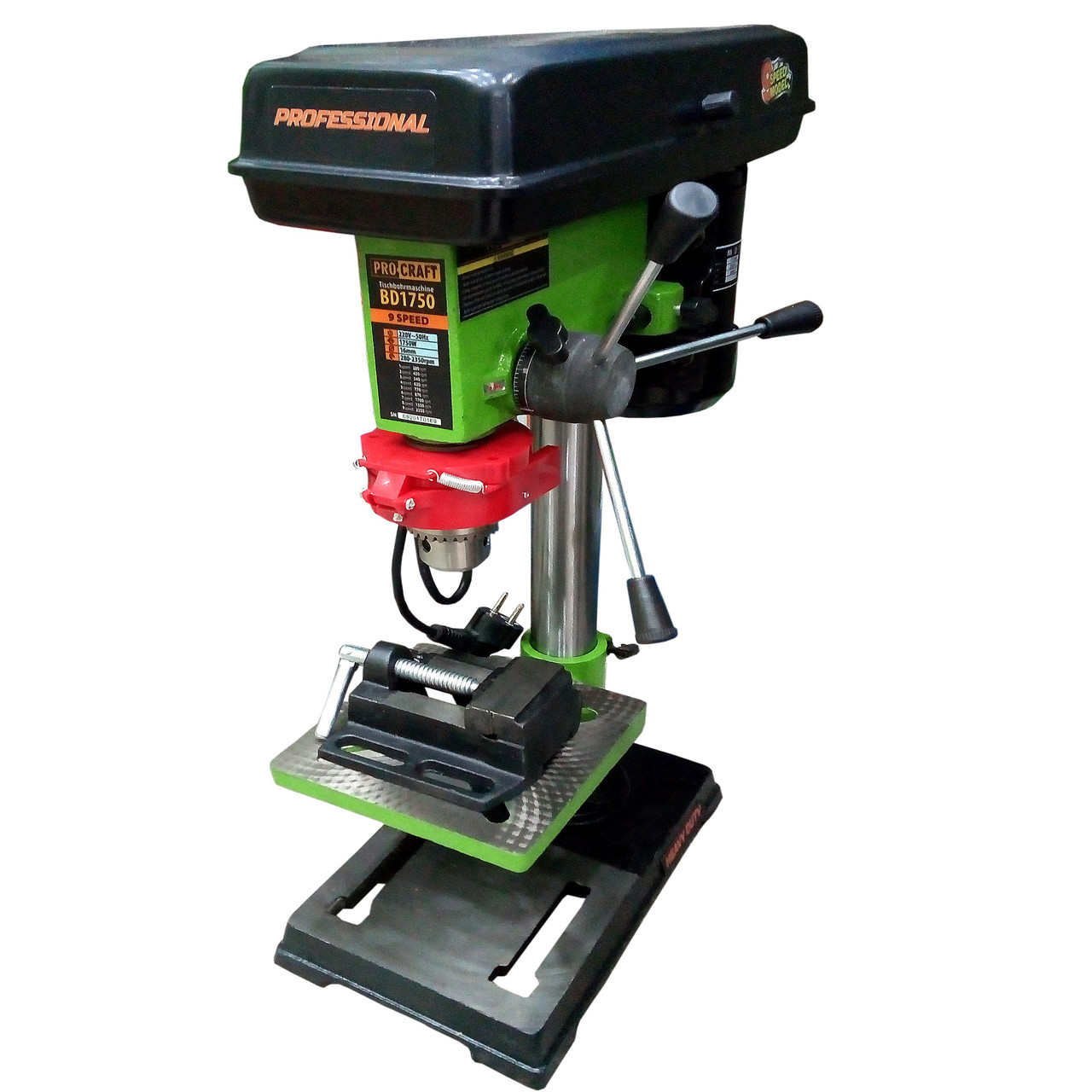 Свердлильний верстат Procraft BD-1750