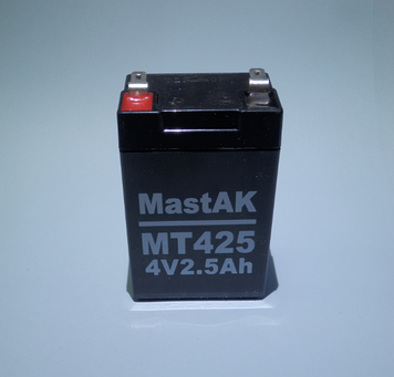 Акумулятор MastAK МТ425 (4V 2,5 Ah)