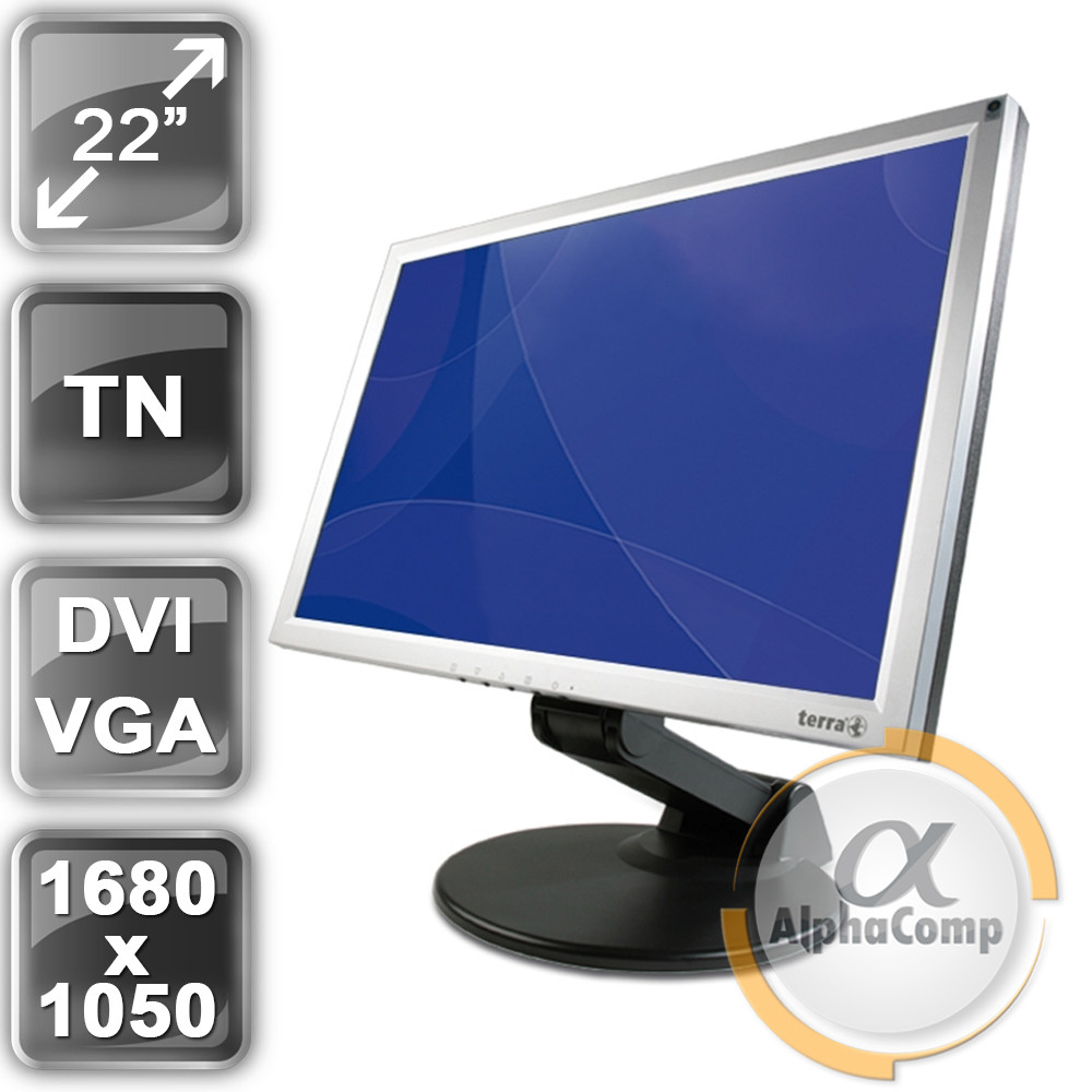 Монітор 22" Terra 6422W PV (TN/DVI/VGA/DisplayPort) USB class B БУ